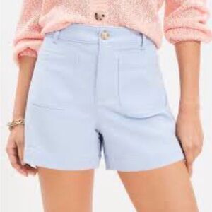 LOFT The Palmer Short Size 12/31 Light Blue 4” Inseam